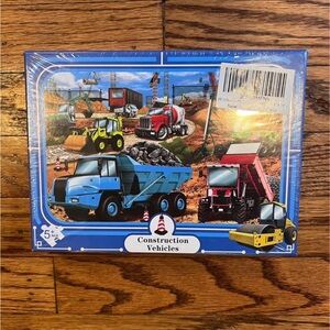 NWT Construction Vehicle 100 Piece Puzzle